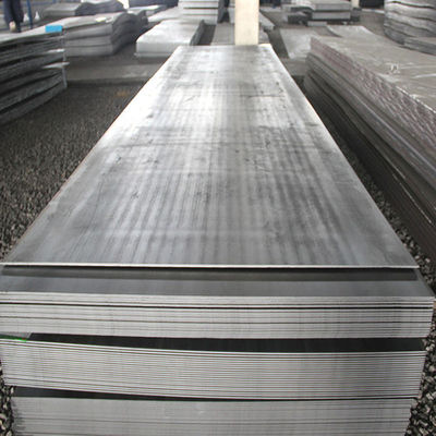 Astm A36 A572 Ελαφρά φύλλα χάλυβα άνθρακα Ms Πλάκα χάλυβα άνθρακα θερμής έλασης