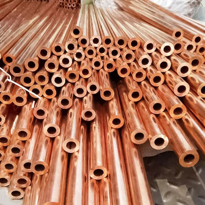 ASTM B280 Κλιματιστικό Χαλκό σωλήνα με πράσινη μαύρη λωρίδα