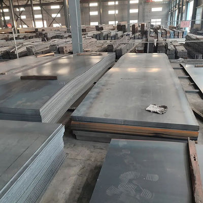 Astm A36 A572 Ελαφρά φύλλα χάλυβα άνθρακα Ms Πλάκα χάλυβα άνθρακα θερμής έλασης