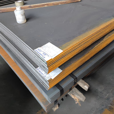 Astm A36 A572 Ελαφρά φύλλα χάλυβα άνθρακα Ms Πλάκα χάλυβα άνθρακα θερμής έλασης