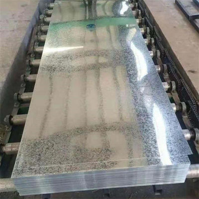 SGCC DX53D Ζυγισμένα φύλλα μετάλλου από χάλυβα για την κατασκευαστική βιομηχανία