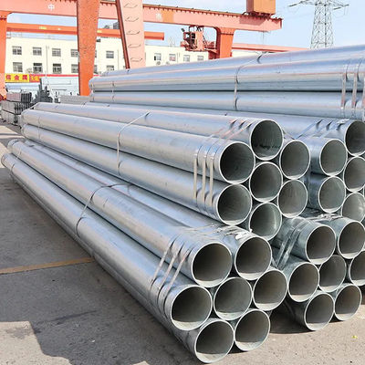 DX51D DX52D DX53D 3 ίντσες Ζυγισμένο χάλυβα μεταλλικό σωλήνα 10 Ft