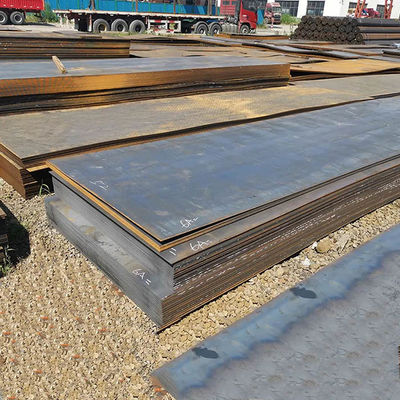 Astm A36 A572 Ελαφρά φύλλα χάλυβα άνθρακα Ms Πλάκα χάλυβα άνθρακα θερμής έλασης