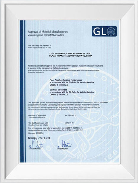 Κίνα Shandong Hongxin International Trade Co., LTD. Πιστοποιήσεις